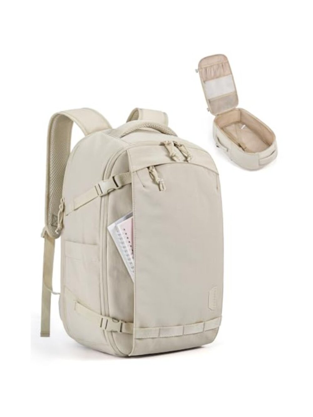 25L Travel Laptop Backpack 15.6" Carry On Luggage Water Resistant